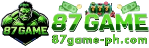 87GAME casino platform logo with secure login register system and mobile app download for online casino games