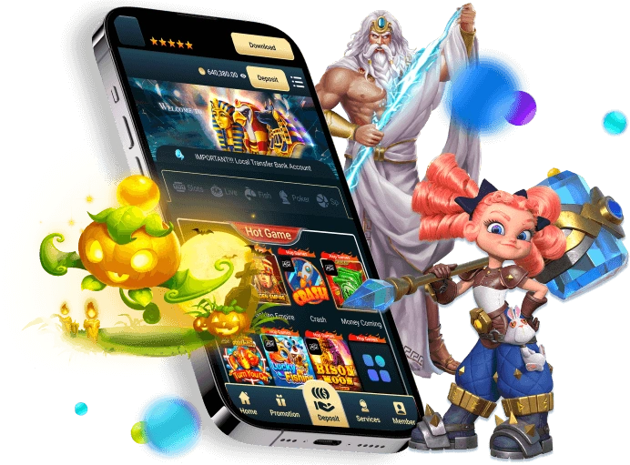 87GAME mobile casino app download page with login register option and online casino games platform