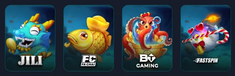 87GAME online casino fishing games display with underwater shooting action
